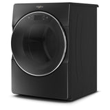 Whirlpool 7.4-cu ft Smart Front Load Stackable Vented Electric Dryer - Chrome Shadow - Super Arbor