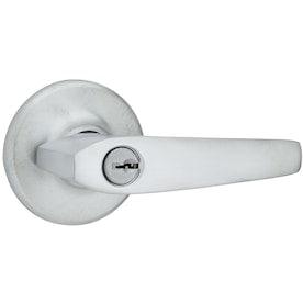 Kwikset Balboa Satin Chrome Universal Keyed Entry Door Handle - Super Arbor