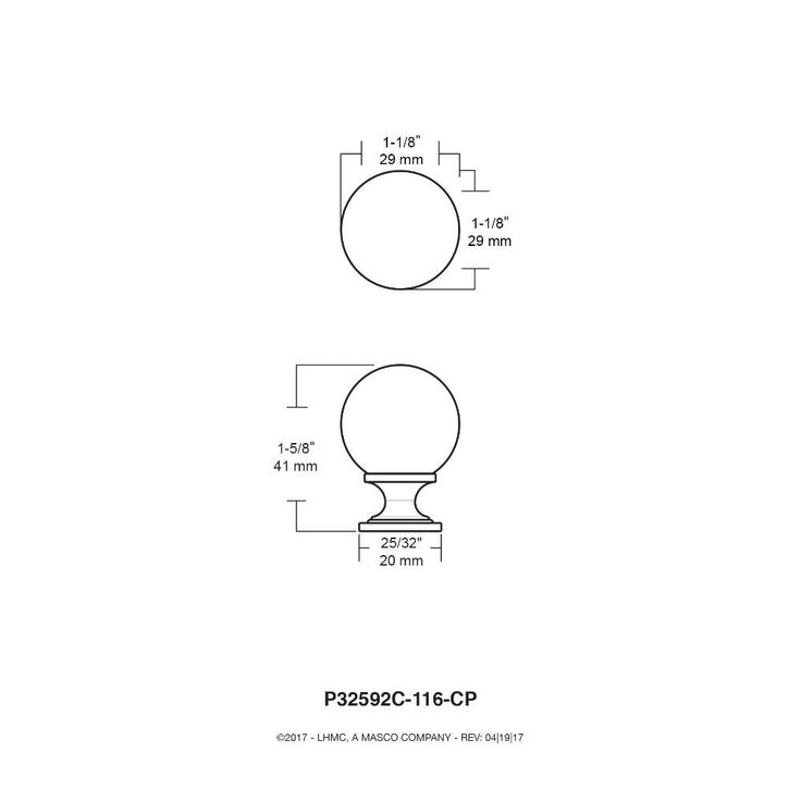 1-3/5 in. Satin Nickel with Clear Bubble Glass Round Cabinet Knob