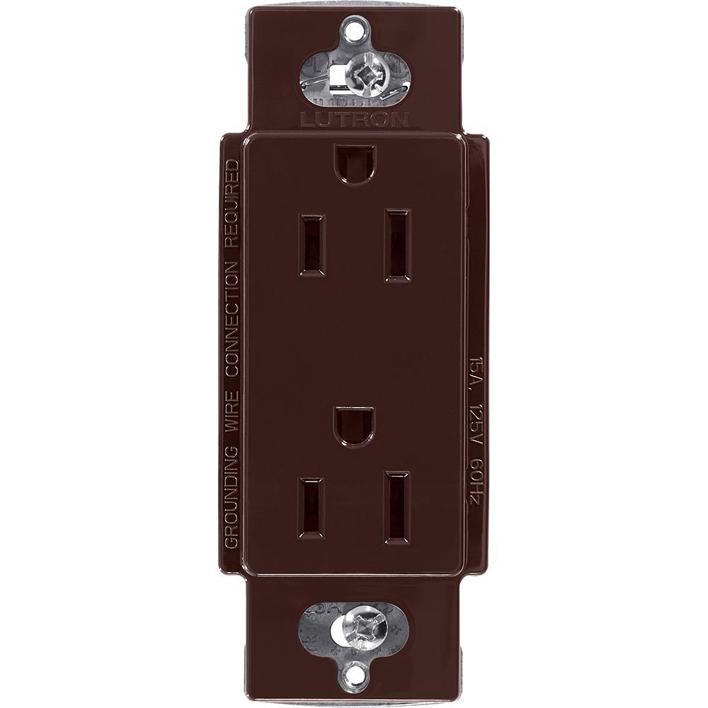 Claro 15 Amp Duplex Outlet, White - Super Arbor