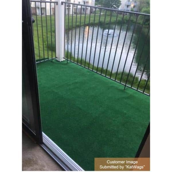 TrafficMaster Vantage 12 ft. x 100 ft. Ivy Green Artificial Grass Turf