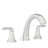 Ladera 8 in. Widespread 2-Handle Bathroom Faucet in Polished Chrome - Super Arbor