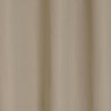 Eclipse Microfiber 84-in White Polyester Blackout Single Curtain Panel - Super Arbor