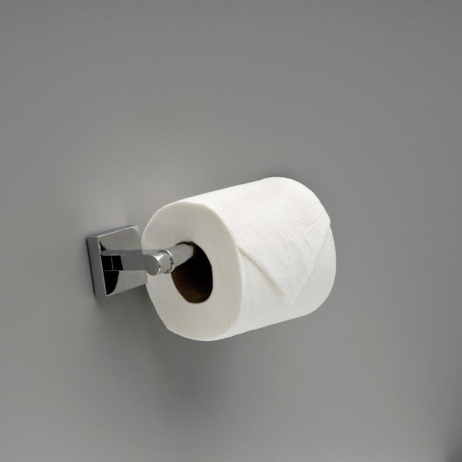 Franklin Brass Maxted Satin Nickel Wall Mount Single Post Toilet Paper Holder - Super Arbor