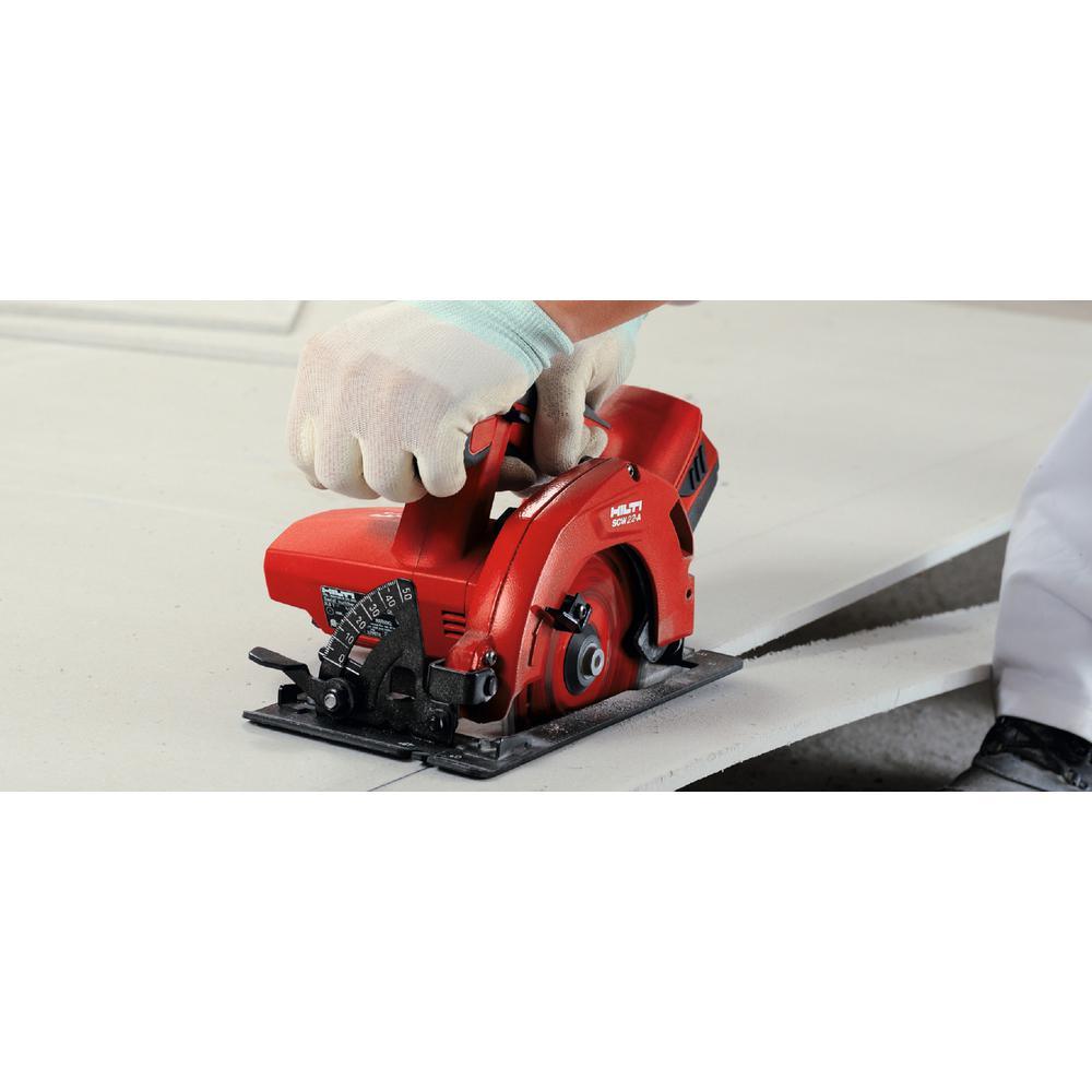SCW 22-Volt Lithium-Ion Cordless Circular Saw Kit - Super Arbor