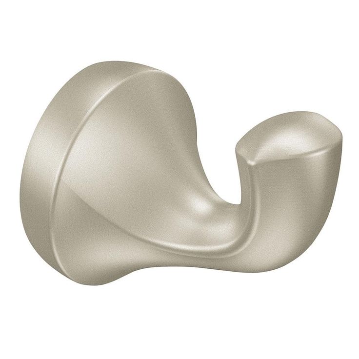 Eva 4-Piece Bath Hardware Set with 24 in. Towel Bar, Paper Holder, Towel Ring, and Robe Hook in Brushed Nickel