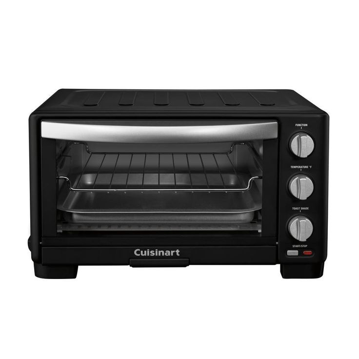 6-Slice Silver Toaster Oven Broiler
