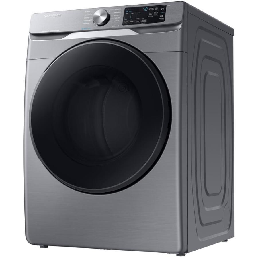 Samsung 7.5-cu ft Stackable Steam Cycle Electric Dryer (White) - Super Arbor
