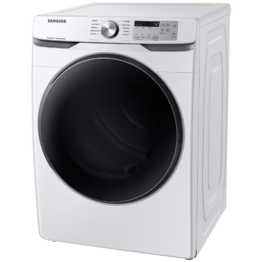 Samsung 7.5-cu ft Stackable Steam Cycle Electric Dryer (Champagne) - Super Arbor