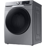 Samsung 7.5-cu ft Reversible Side Swing Door Stackable Steam Cycle Gas Dryer (White) - Super Arbor