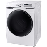 Samsung 7.5-cu ft Reversible Side Swing Door Stackable Steam Cycle Gas Dryer (Platinum) - Super Arbor
