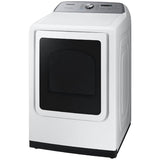 Samsung 7.4-cu ft Reversible Side Swing Door Steam Cycle Gas Dryer (Fingerprint Resistant Black Stainless Steel) - Super Arbor