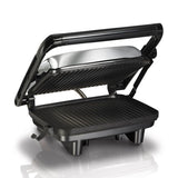1400 W Chrome Non-Stick Panini Press