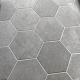 Sanskrit Black Hex 8.86 in. x 10.20 in. Matte Porcelain Floor and Wall Tile (9.47 sq. ft./Case)