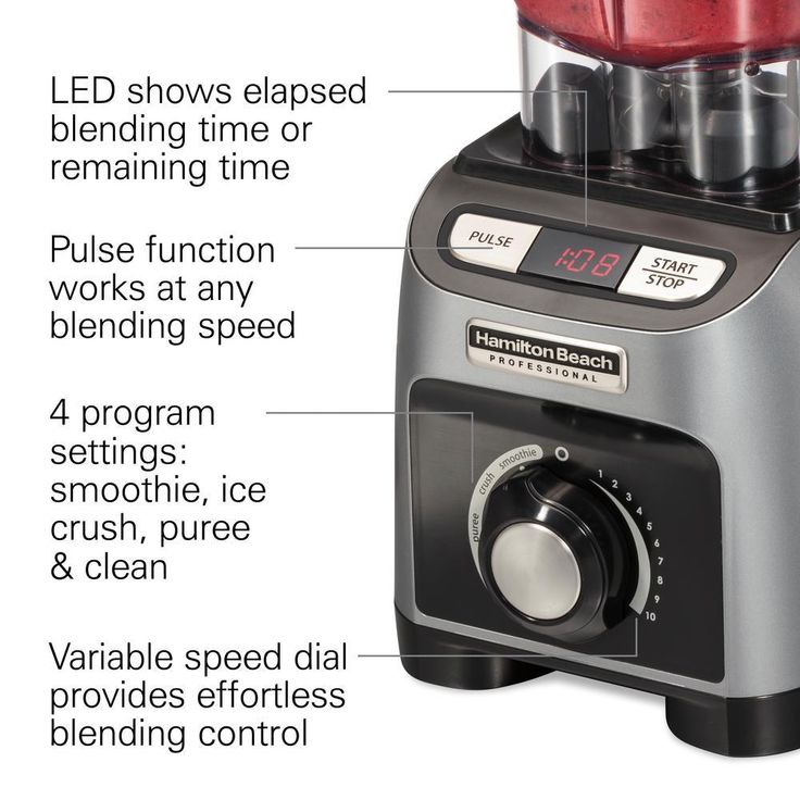 Professional Blender with Programs