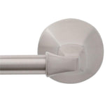Mandara 4-Pc. Bath Hardware Set in SpotShield Brushed Nickel with Towel Ring, Toilet Paper Holder, 24" Towel Bar & Hook - Super Arbor