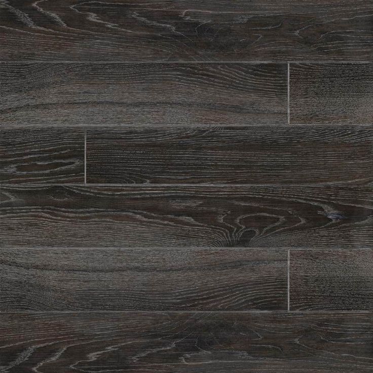 Benson Nero 6 in. x 36 in. Matte Porcelain Floor and Wall Tile (13.5 sq. ft./Case)
