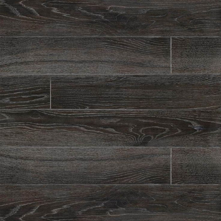 Benson Nero 6 in. x 36 in. Matte Porcelain Floor and Wall Tile (13.5 sq. ft./Case)