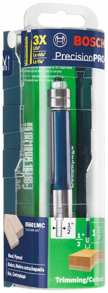 Bosch 1/2-in Carbide-Tipped Trimming Router Bit