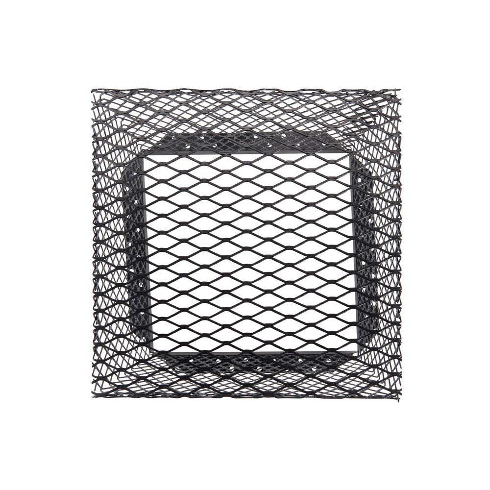 VentGuard 11 in. x 11 in. Roof Wildlife Exclusion Screen in Galvanized Black - Super Arbor