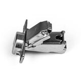 165-Degree 35 mm Full Overlay Soft Close Frameless Cabinet Door Hinges with Installation Screws (15-Pairs) - Super Arbor