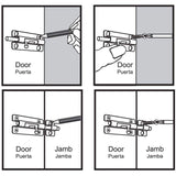 3-5/8 in. Stainless Steel Barrel Bolt