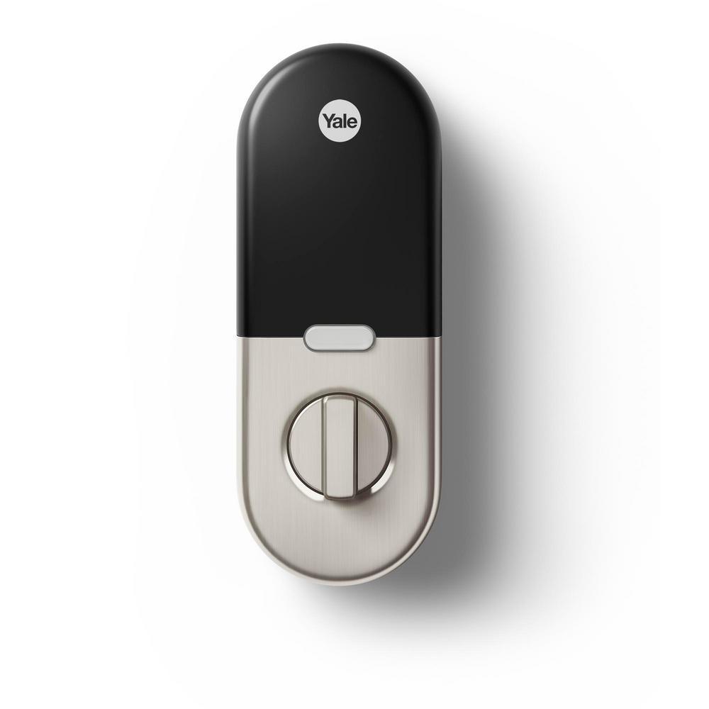 Nest x Yale Lock Satin Nickel with Google Nest Connect - Super Arbor