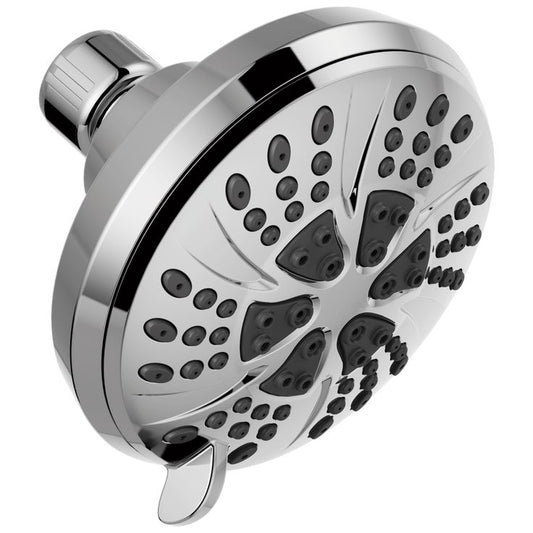 Delta Universal Showering Components Chrome 6-Spray Shower Head 2.5-GPM (9.5-LPM)