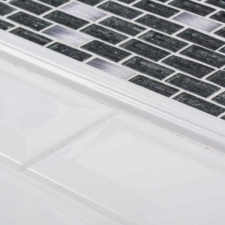 Jeffrey Court Fresh White 3 in. x 6 in. Glossy Beveled Ceramic Wall Tile (11 sq. ft. / case)
