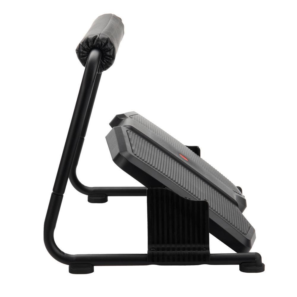 Black Footrest for Under Desk with Customizable Heights - Super Arbor