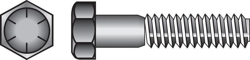 Hillman 7/16 in. Diameter x 1-1/2 in. Length Grade 8 Heat-Treated Steel Hex Head Cap Screw, 50-Pack