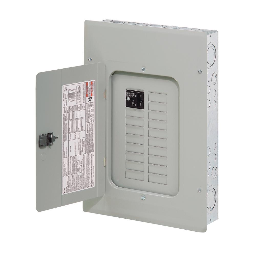 BR 100 Amp 24-Circuit Indoor Main Breaker Plug-On Neutral Load Center - Super Arbor