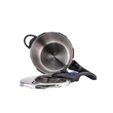 Favorit 4.2 + 6.3 Qt. Stainless Steel Pressure Cooker Set
