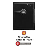 SFW205EVB 2.0 cu ft Fireproof Safe and Waterproof Safe with Digital Keypad - Super Arbor