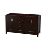 Sheffield 72 in. Double Vanity Cabinet in White - Super Arbor