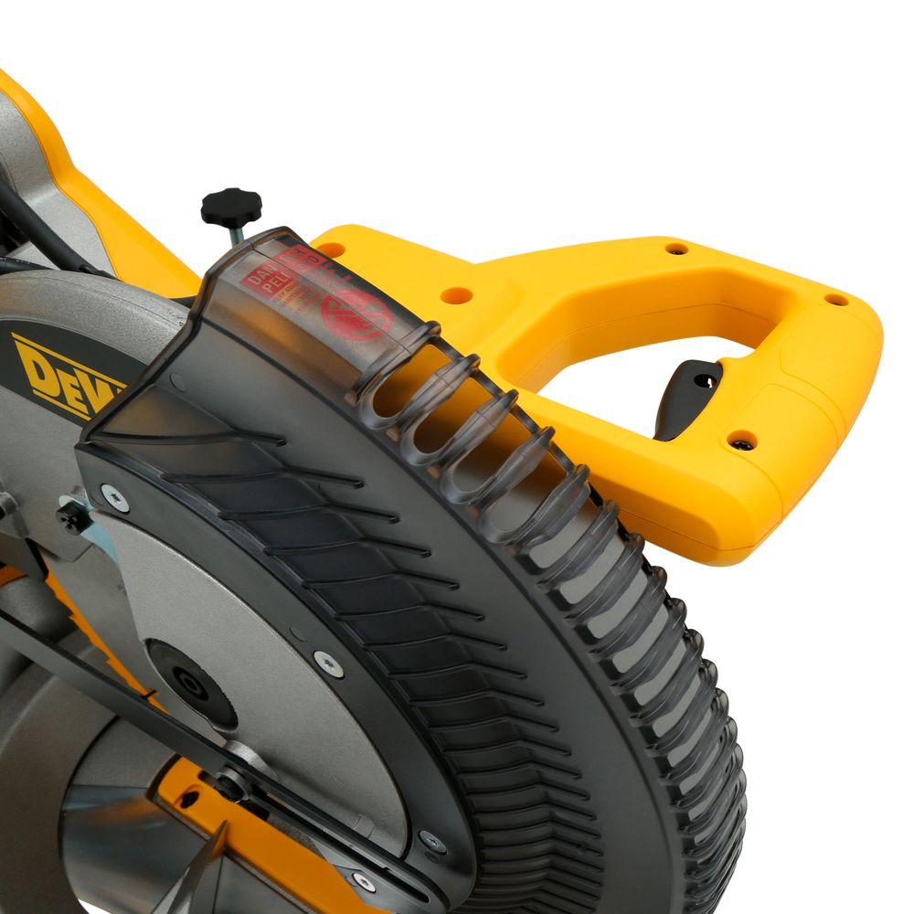 15 Amp Corded 12 in. Dual Bevel Sliding Compound Miter Saw - Super Arbor