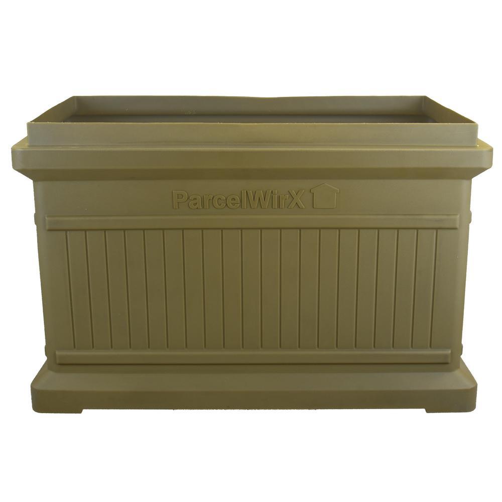 Oak Standard Horizontal Architectrual ParcelWirx Delivery Drop Box - Super Arbor