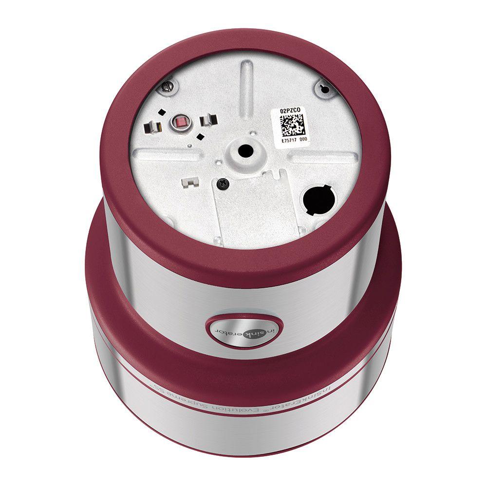 InSinkErator Evolution Supreme SS Stainless Steel 1 HP Continuous Feed Garbage Disposal with Power Cord Kit Included