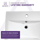 Vitruvius Series Ceramic Vessel Sink in White - Super Arbor