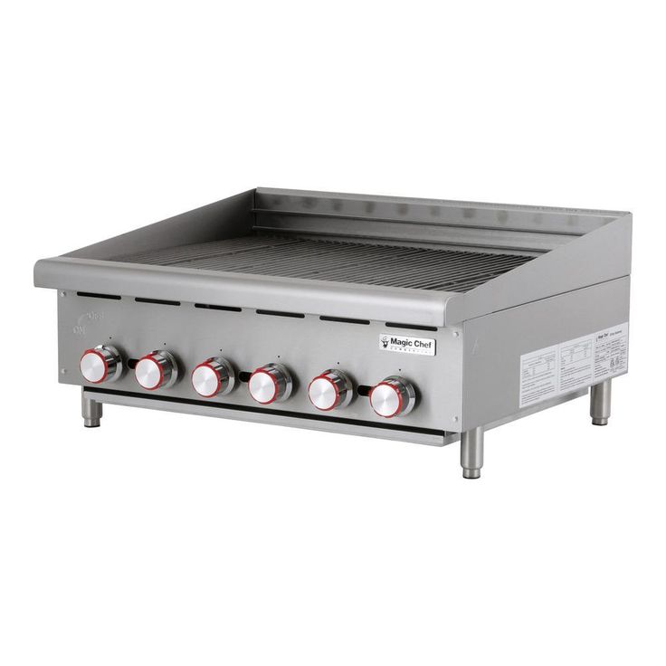 Commercial 36 in. Countertop Radiant Charbroiler