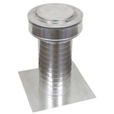 12 in. Dia Keepa Vent an Aluminum Roof Vent for Flat Roofs - Super Arbor