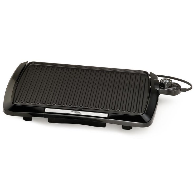 160 sq. in. Black Alumnium Cool Touch Indoor Grill