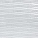 Merola Tile Hudson Penny Round Glossy White 12 in. x 12-5/8 in. x 5 mm Porcelain Mosaic Tile (10.74 sq. ft. / case)