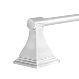 Leonard Collection 4-Piece Bathroom Hardware Kit in Satin Nickel - Super Arbor
