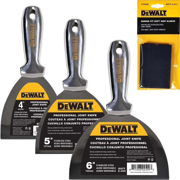 Stainless Steel Welded Joint Knives (3-Pack)