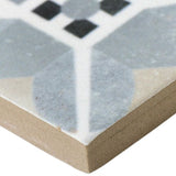 Royale Gray Encuastic 9x9 Glazed Porcelain Tile