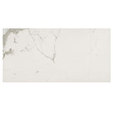 Carrara White 12 in. x 24 in. Matte Porcelain Stone Look Floor and Wall Tile (16 sq. ft./Case)