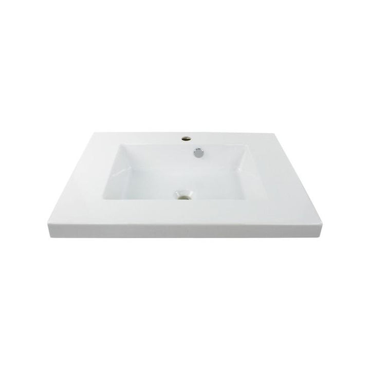 Nameeks Mars Wall Mounted Ceramic Bathroom Sink in White
