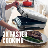 Smokeless - Digital Family Size Grill, Silver