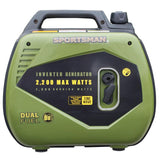 Sportsman 2,200-Watt Recoil Start Dual Fuel LPG/Gasoline Powered Portable Inverter Generator w/Parallel Connection, CARB Approved
